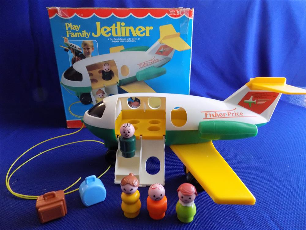 Fisher Price Little People Play Family Jetliner #182 Complete picture 4454