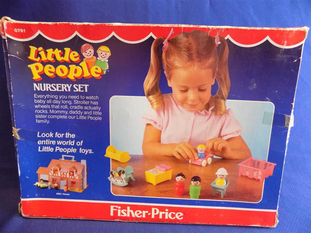 Fisher Price Little People Nursery Set #761 Sealed picture 5543