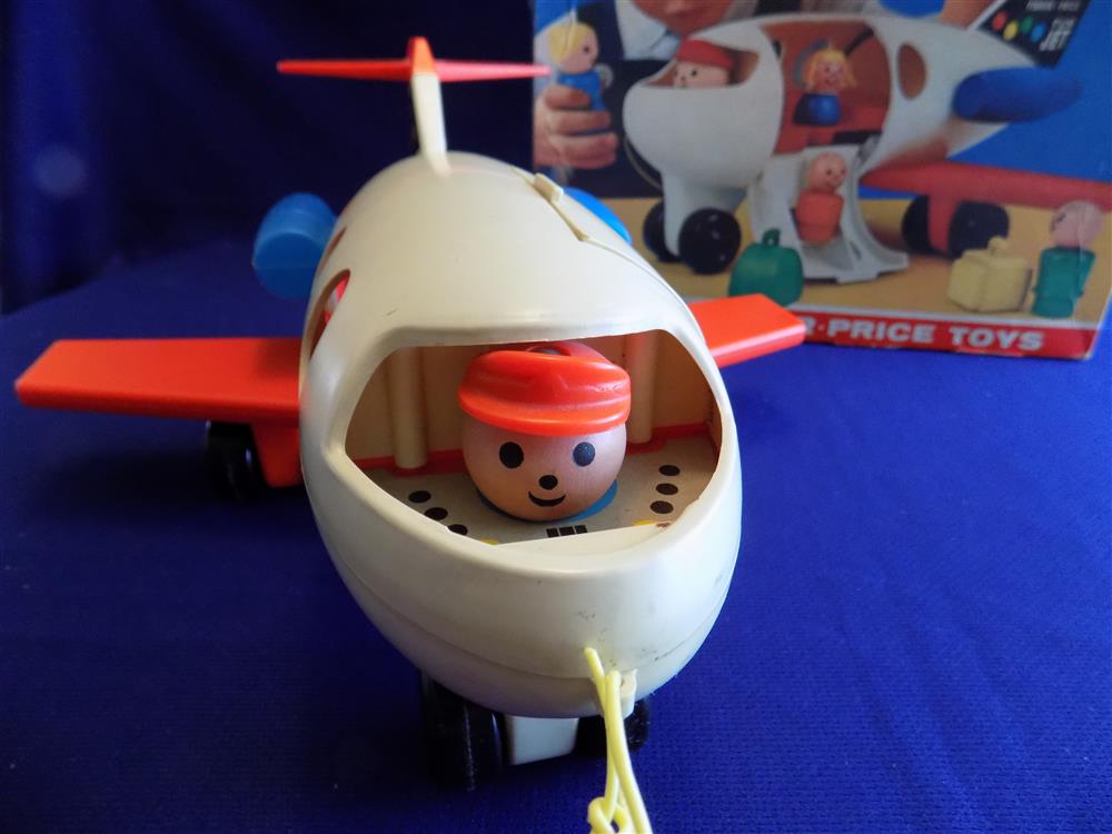 Fisher Price Play Family Fun Jet  #183 Mint picture 5533