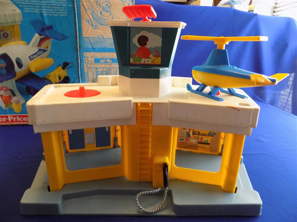 Fisher Price Little People Jetport Airport #933 Complete picture 5476