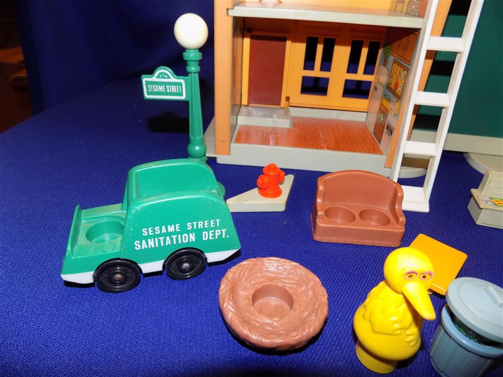 Fisher Price Little People Sesame Street Village #938 Excellent Complete Set picture 11041