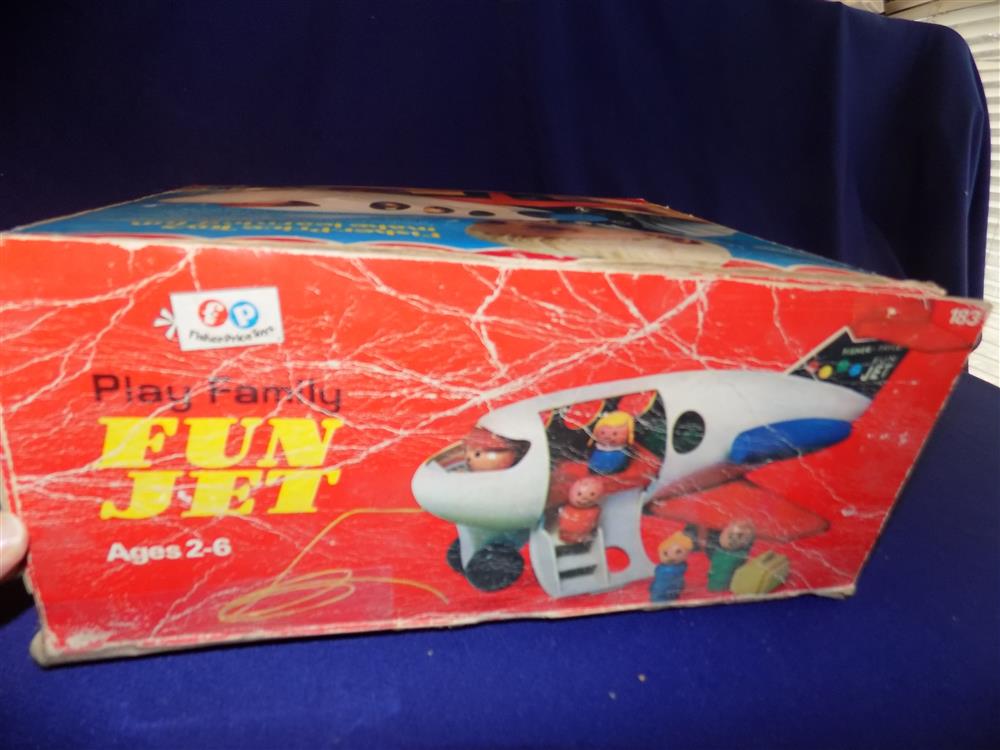 Fisher Price Little People Play Family Fun Jet #183 in Box picture 17279