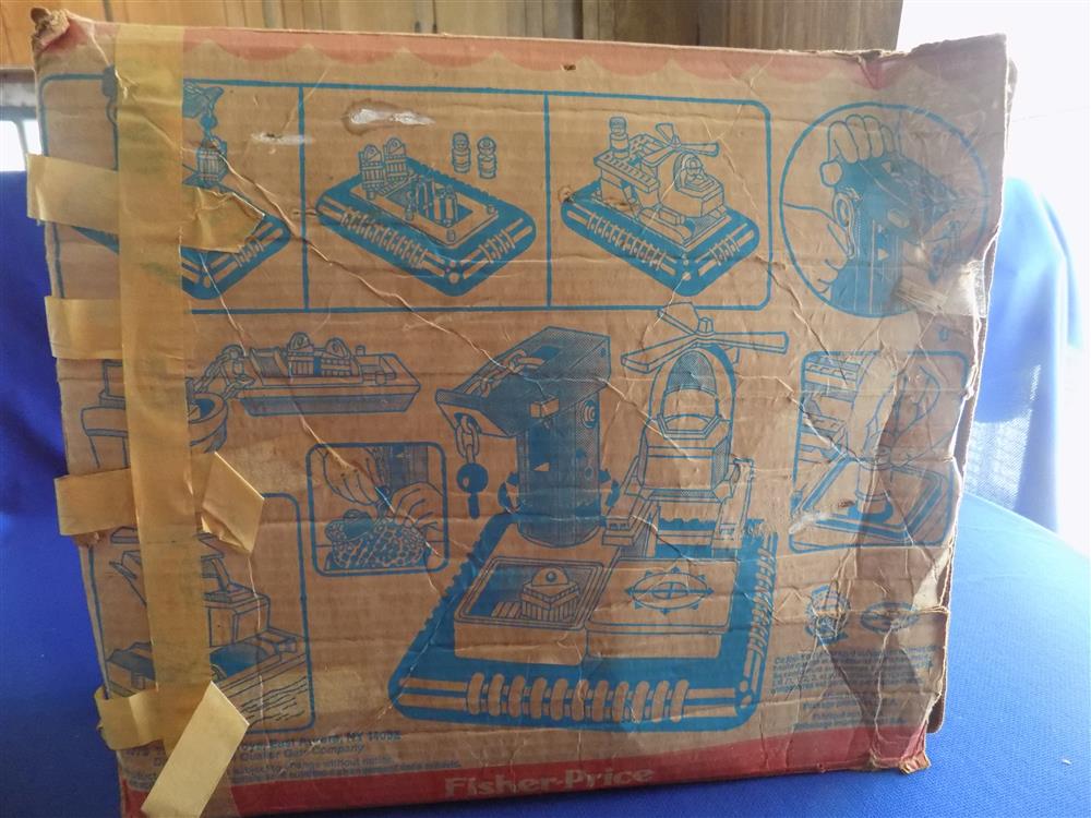 Fisher Price Little People Off Shore Cargo Base #945 Complete in Box picture 17287
