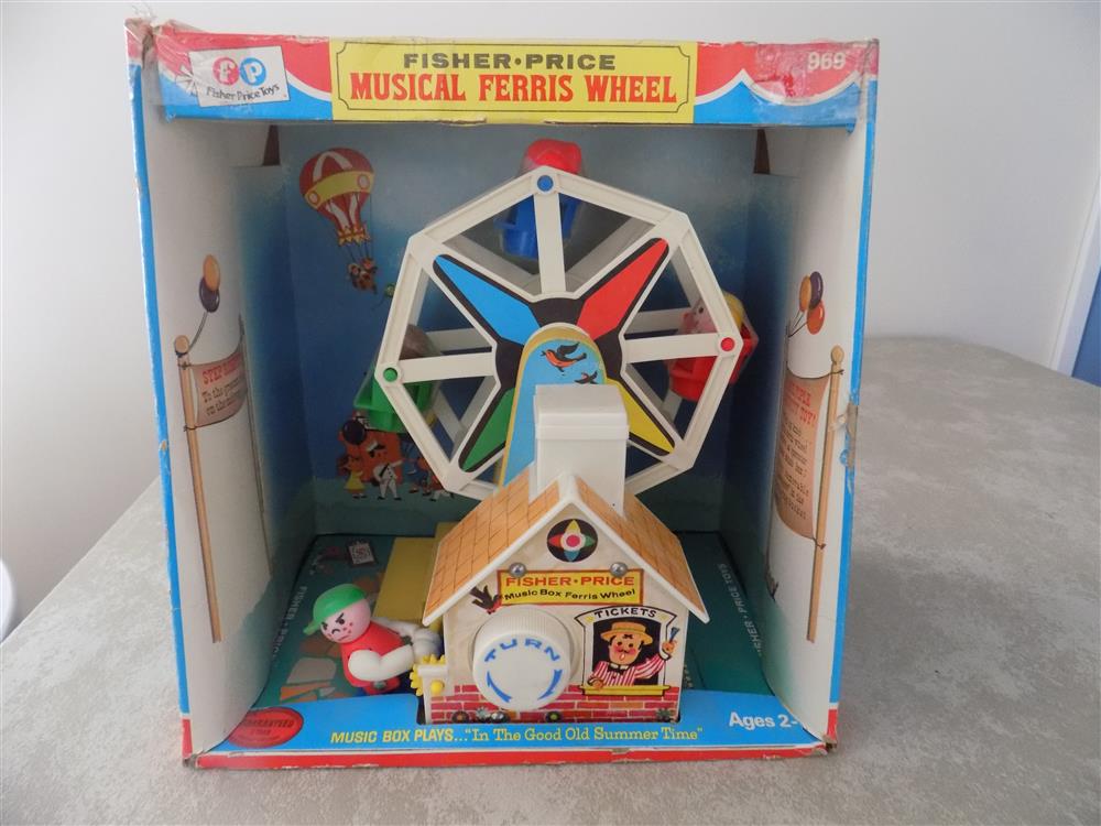 Fisher Price Musical Ferris Wheel Little People #969 picture 23671