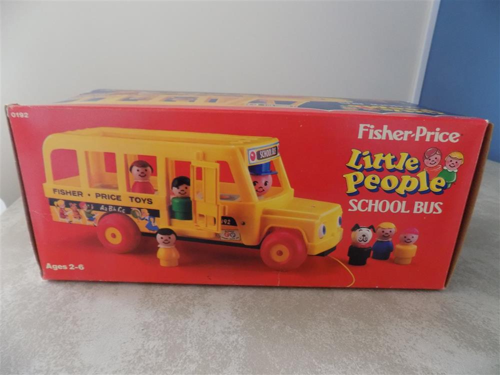 Fisher Price Little People Play Family School Bus #192 picture 23709