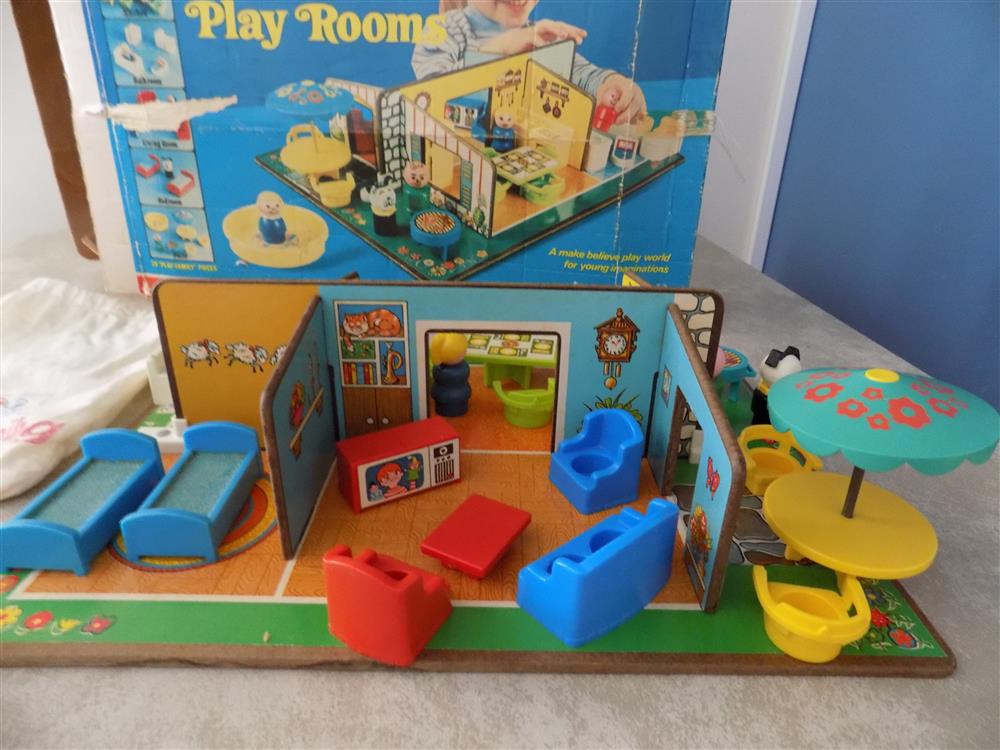 Fisher Price Little People Play Family Rooms #909 Complete picture 23812