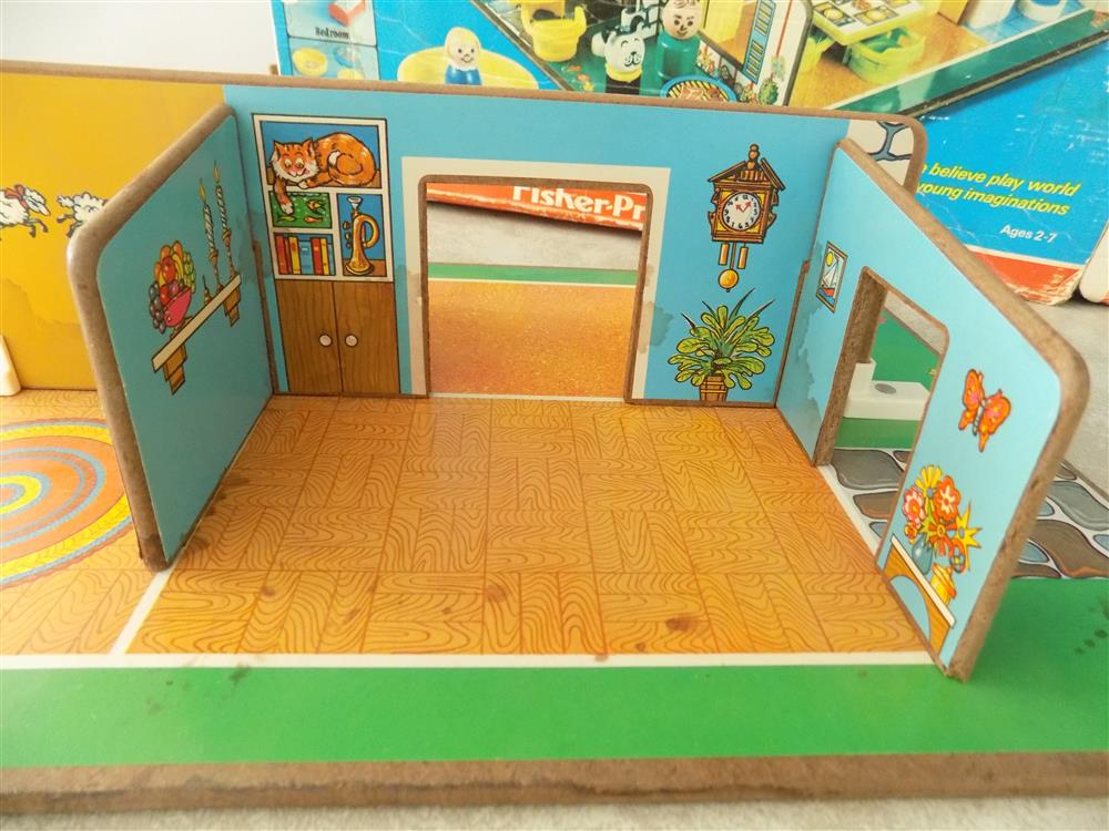 Fisher Price Little People Play Family Rooms #909 Complete picture 23824