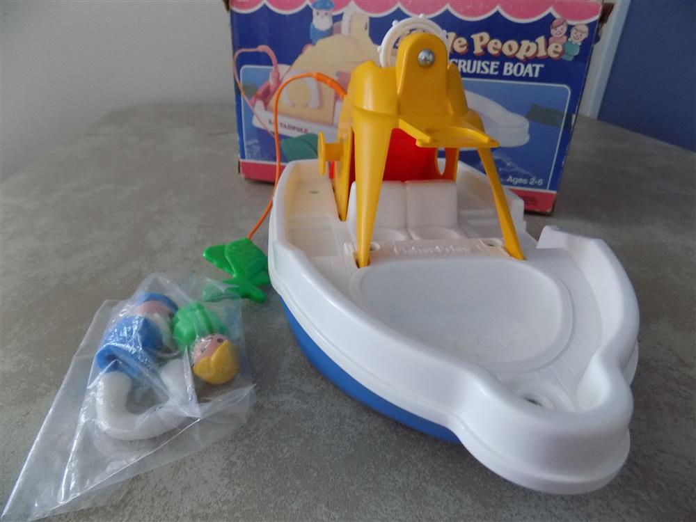 Fisher Price Little People Cruise Boat #2524 Mint picture 23556